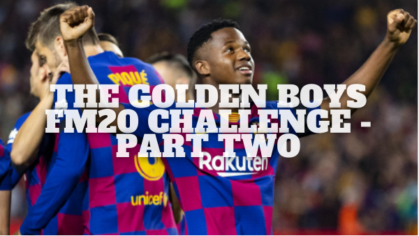The Golden Boys Challenge – Part 2