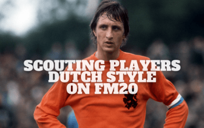 Energie Voetbal: Scouting Players Dutch Style on Football Manager 20
