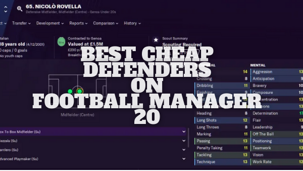 Best Cheap Defenders on Football Manager 21