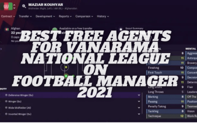 Best Free Agents For Vanarama National League And North/South